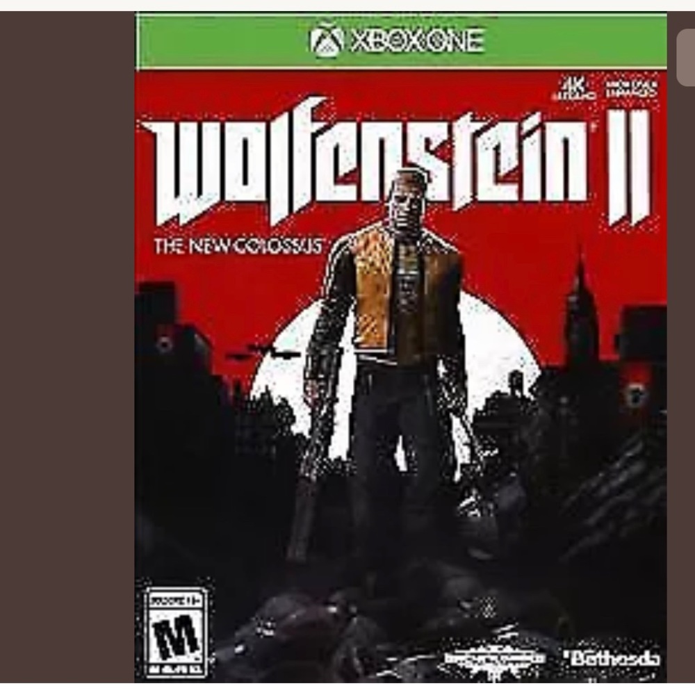 Xbox one Wolfenstein 2